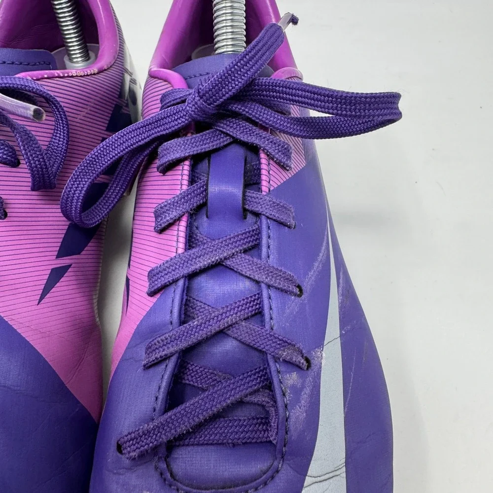 Nike Mercurial Victory II FG 442008-505 Purple Cleats Youth‎ Size 5